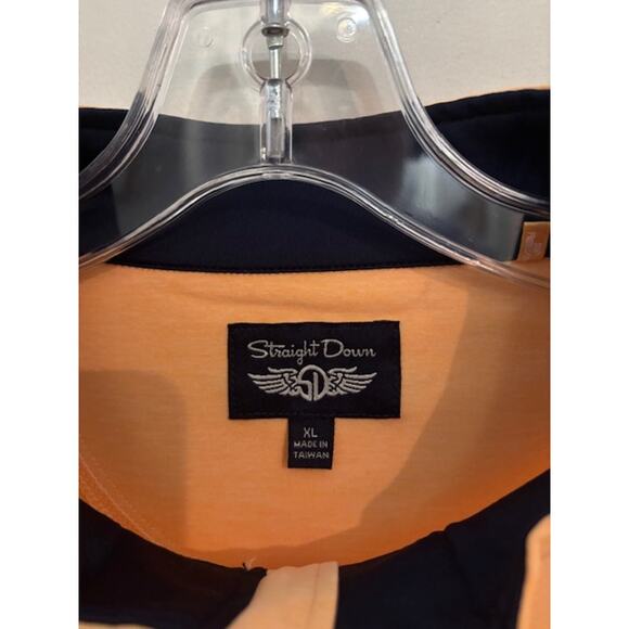 Straight Down Golf Pullover Quarter Zip Mens XL Stonewater Course Logo New - Picture 7 of 7